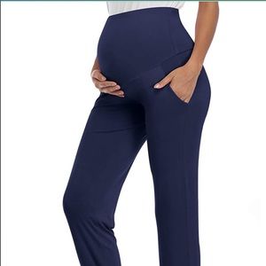 Maternity Stretchy Pregnancy Joggers with Pockets